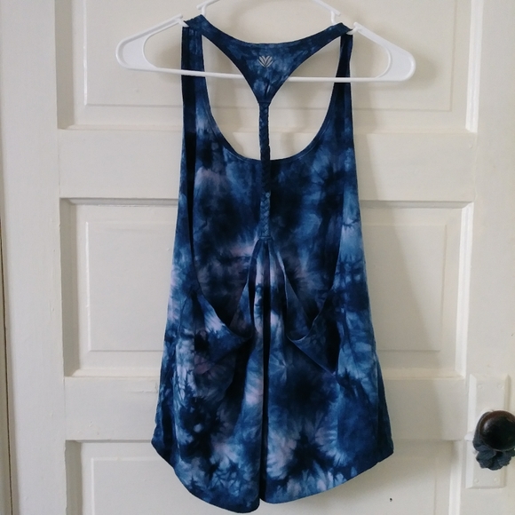 Tie Dye Athletic Racerback Tank - Picture 6 of 6